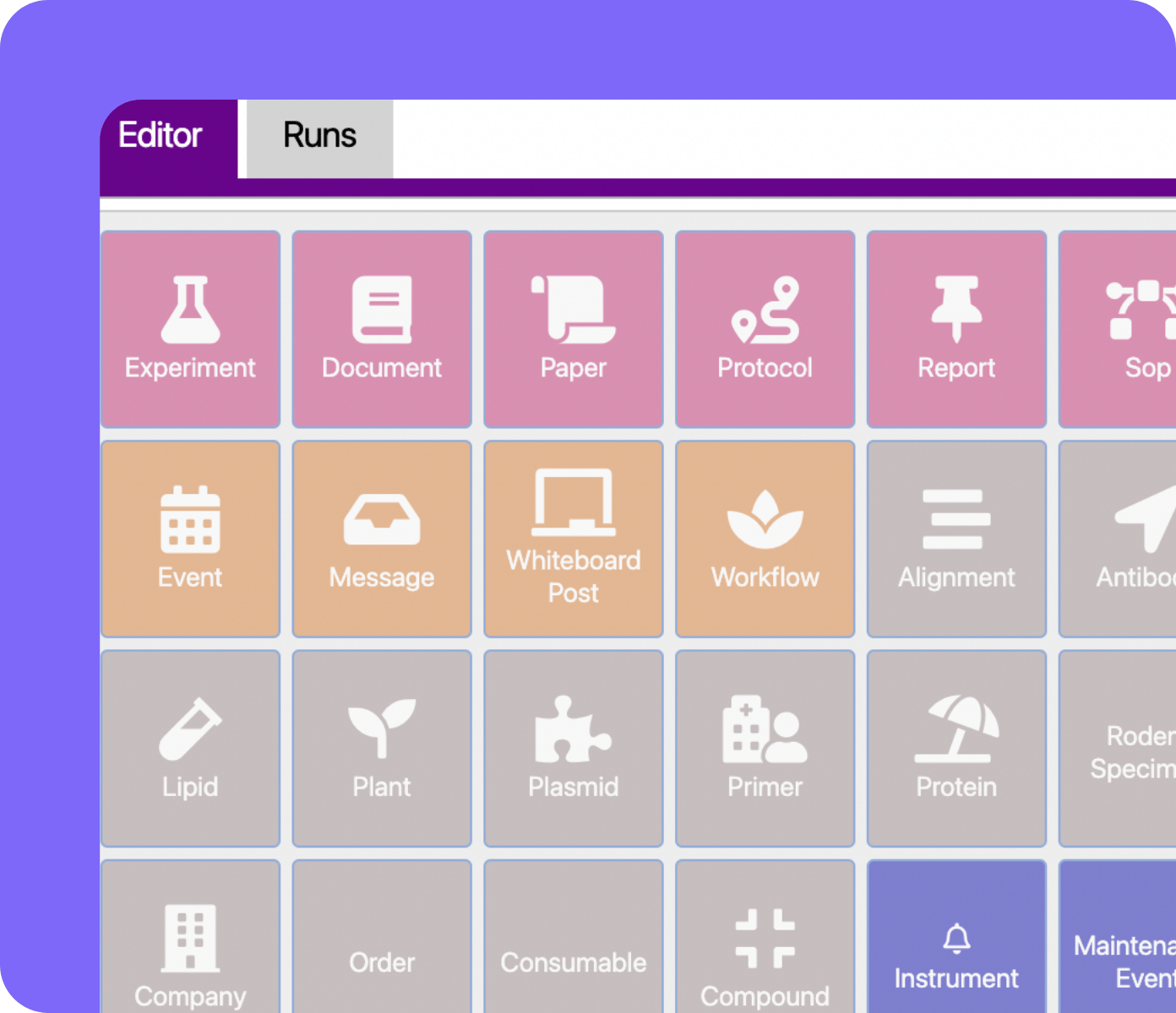 Developer tools for scientists labguru